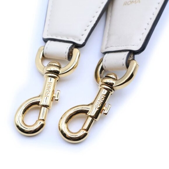 Fendi Zucca Shoulder Strap Beige Gold main image 6